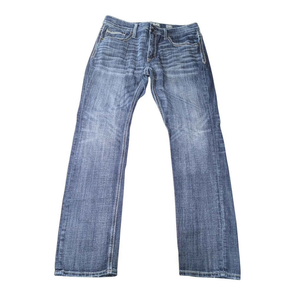 BKE - Men's - Mason - Navy Blue Jeans - Size 34L - Taper - Preowned Good Cond